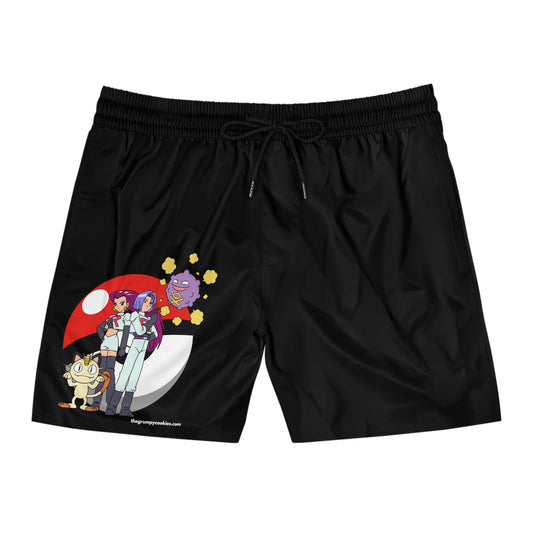 Team Rocket Strikes Again Mid-Length Swim Shorts