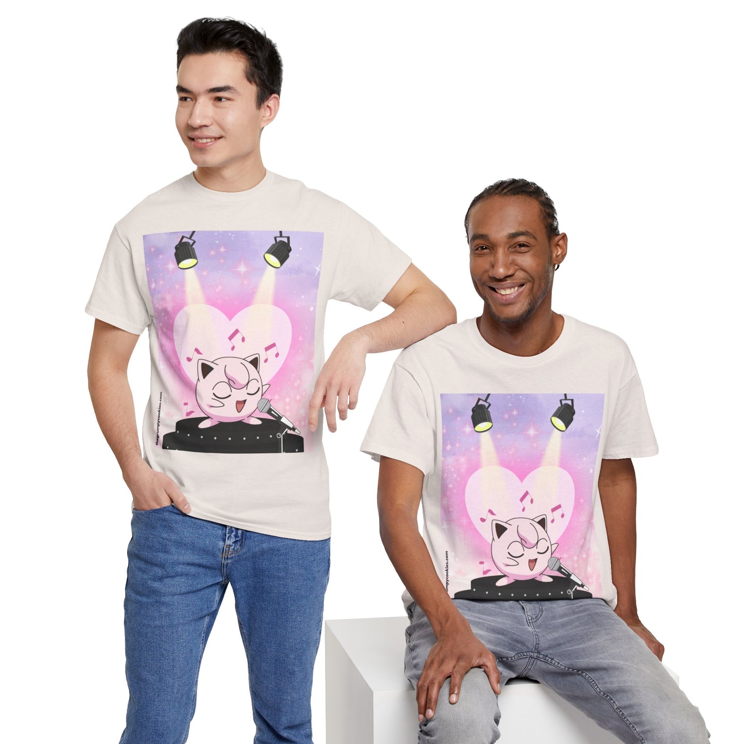 Jiggly On Stage Unisex Heavy Cotton Tee