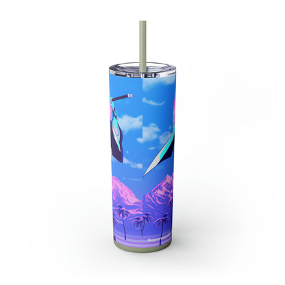 Ichigo Skinny Tumbler with Straw, 20oz