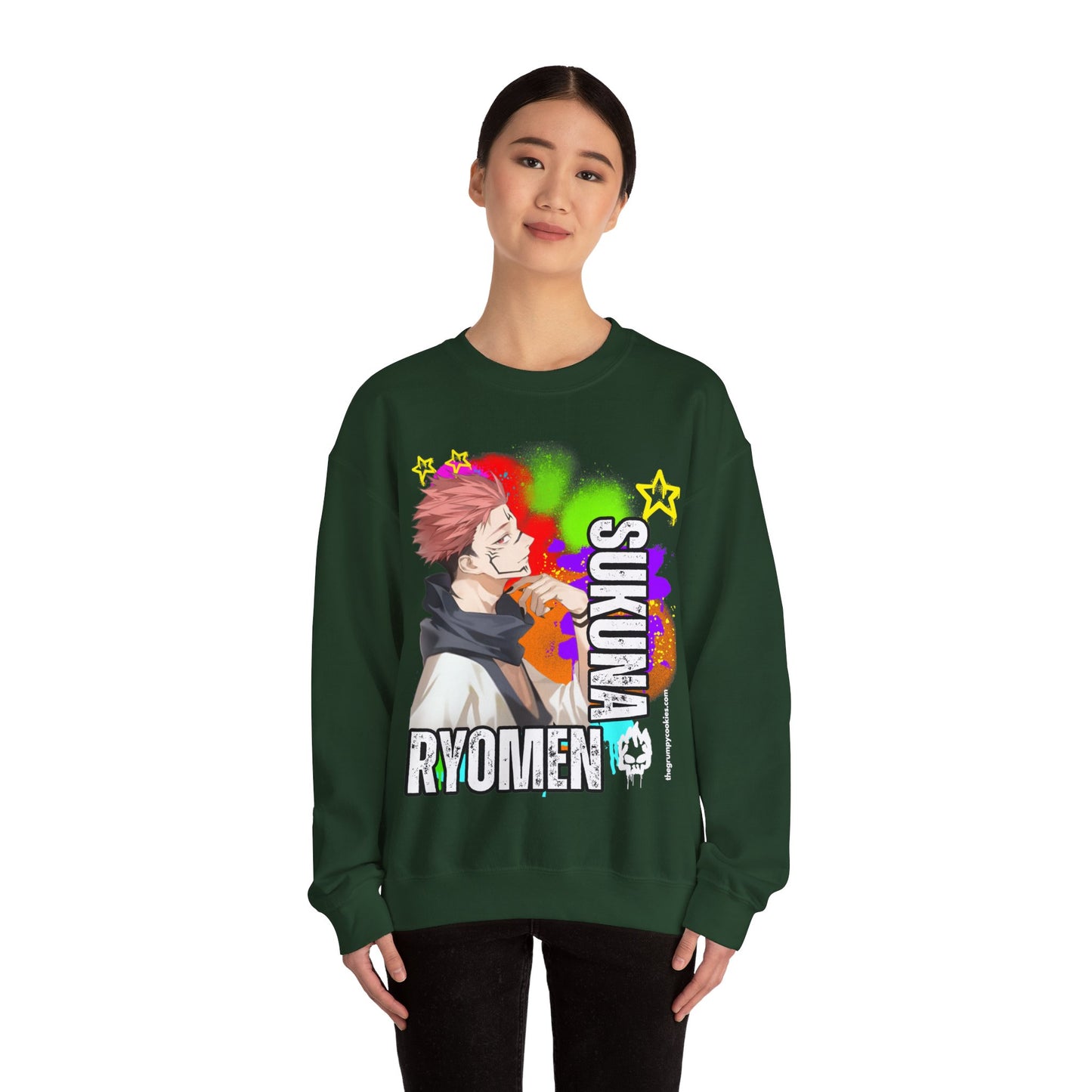 Sakuna Ryomen Unisex Heavy Blend™ Crewneck Sweatshirt