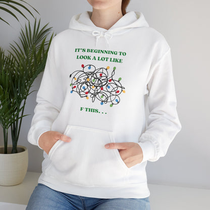 It's Beginning to Look A Lot Like. . . Unisex Heavy Blend™ Hooded Sweatshirt