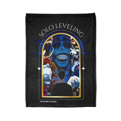 Solo Leveling- Smile Like You Mean It Polyester Blanket