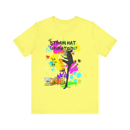 One Piece - Graffiti Sanji Unisex Jersey Short Sleeve Tee