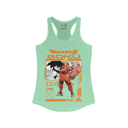 Cyber Goku Women's Ideal Racerback Tank