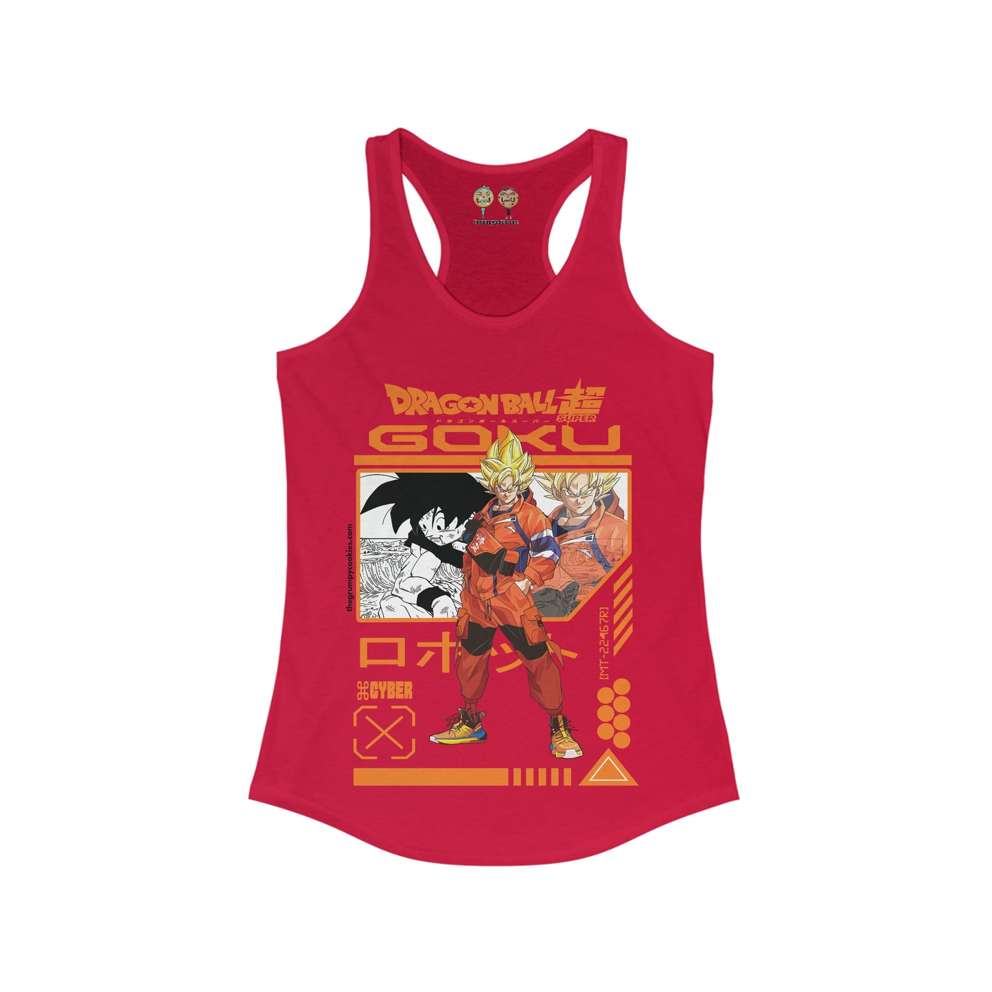 Cyber Goku Women's Ideal Racerback Tank