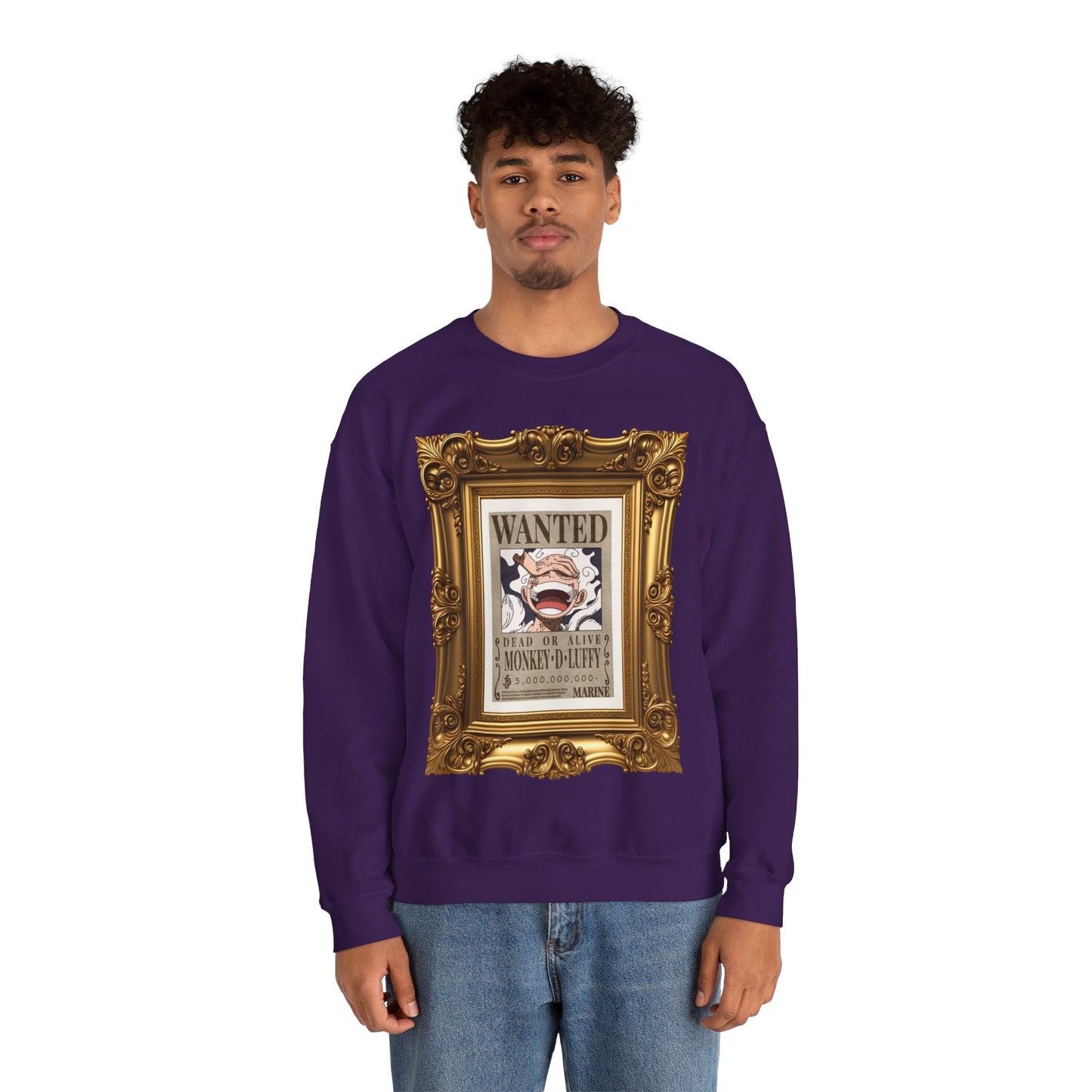 Fine Art Luffy Unisex Heavy Blend™ Crewneck Sweatshirt