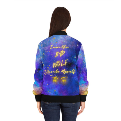 Bad Wolf Women's Bomber Jacket (AOP)