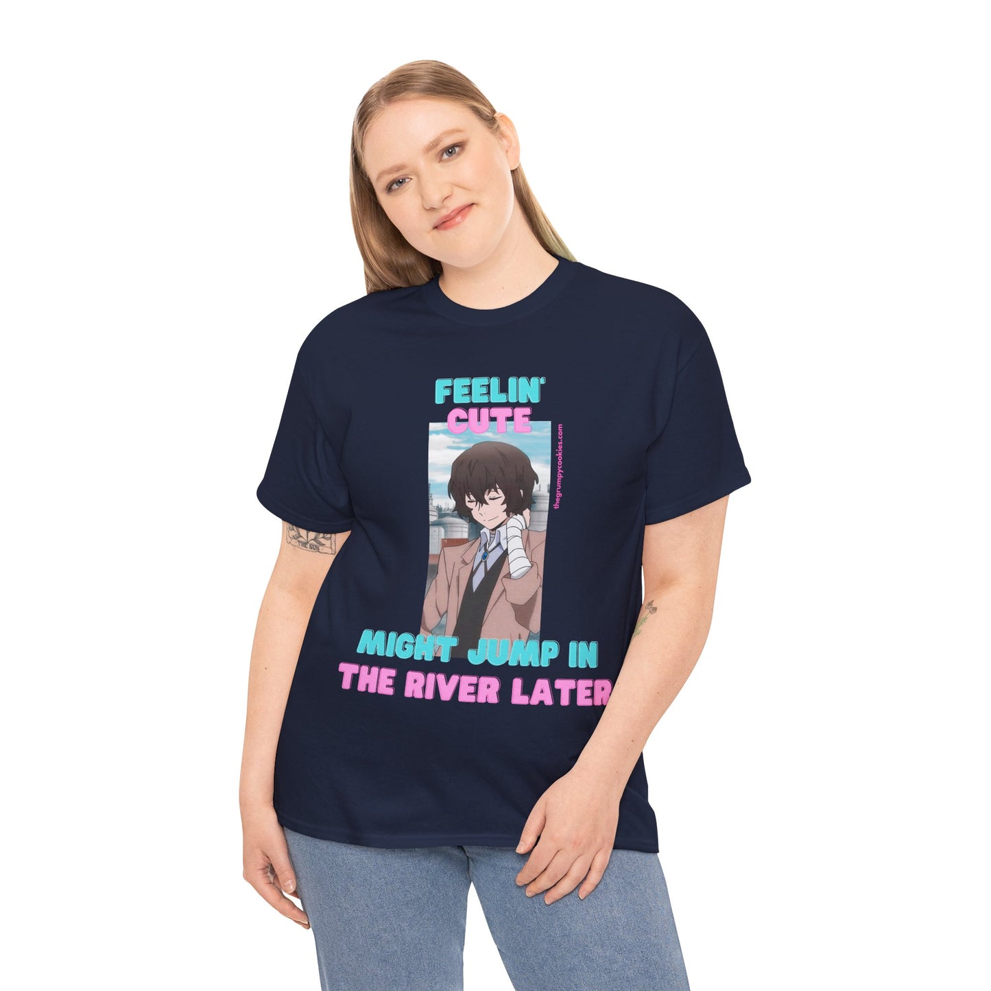 Feelin' Cute  Unisex Heavy Cotton Tee