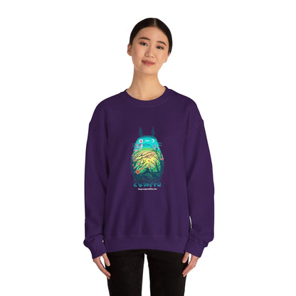 Totoro Garden Unisex Heavy Blend™ Crewneck Sweatshirt