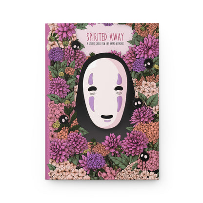 No Face in the Garden Purple Hardcover Journal