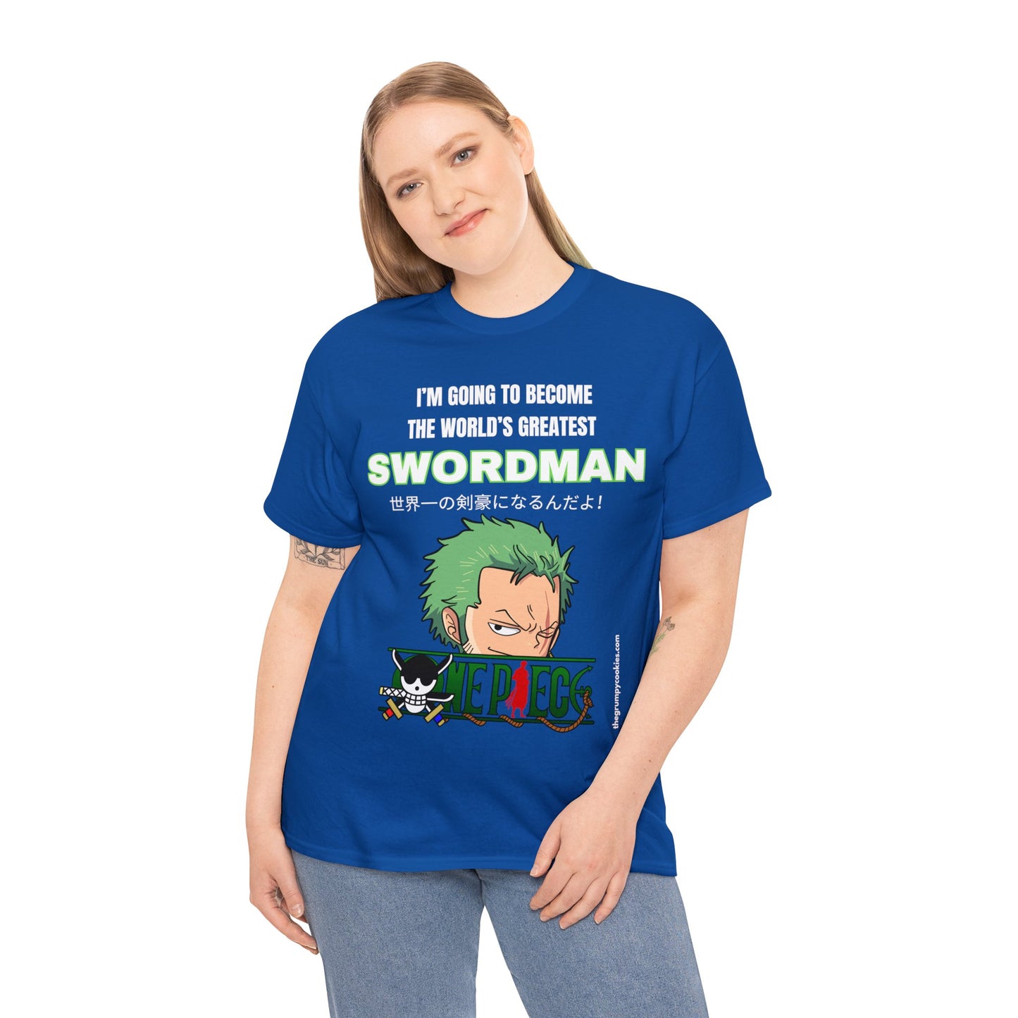 World's Greatest Swordsman Unisex Heavy Cotton Tee