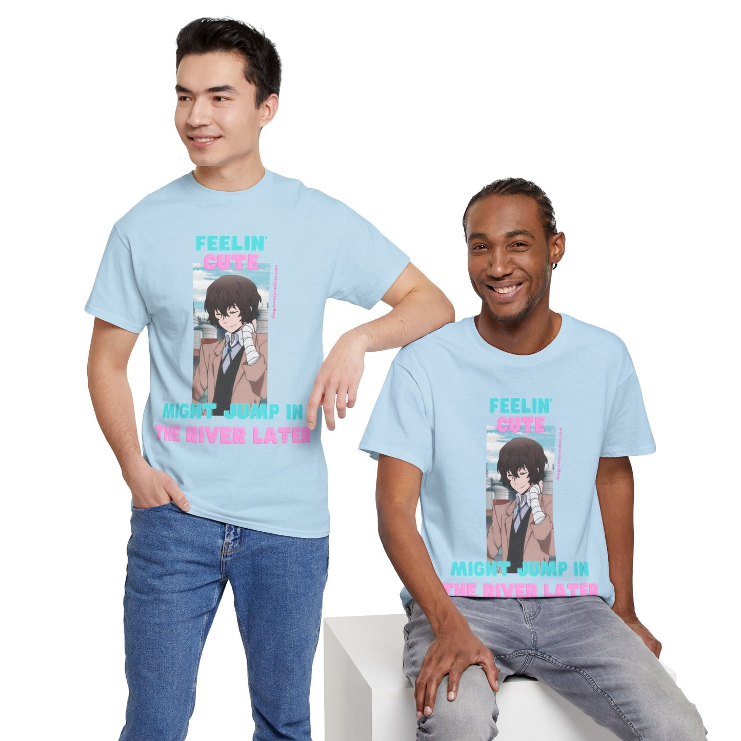 Feelin' Cute  Unisex Heavy Cotton Tee