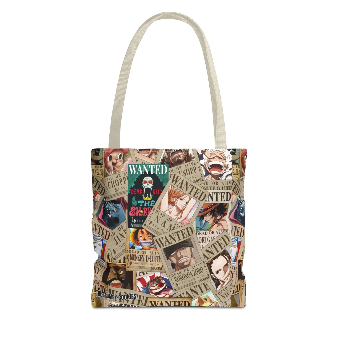 One Piece- Wanted Dead or Alive Tote Bag