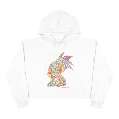 Dragon Ball Z Vegeta & Goku Crop Hoodie