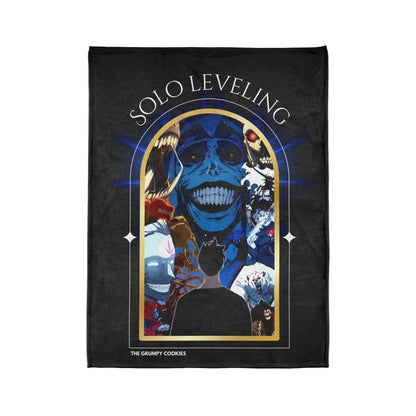 Solo Leveling- Smile Like You Mean It Polyester Blanket