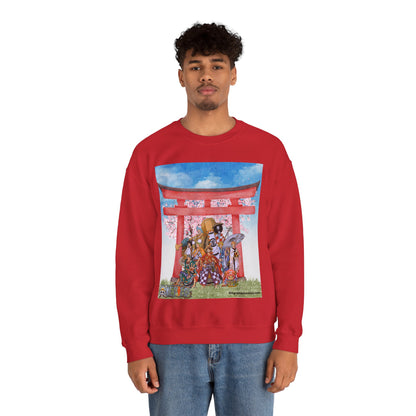 Greetings from Wano Unisex Heavy Blend™ Crewneck Sweatshirt