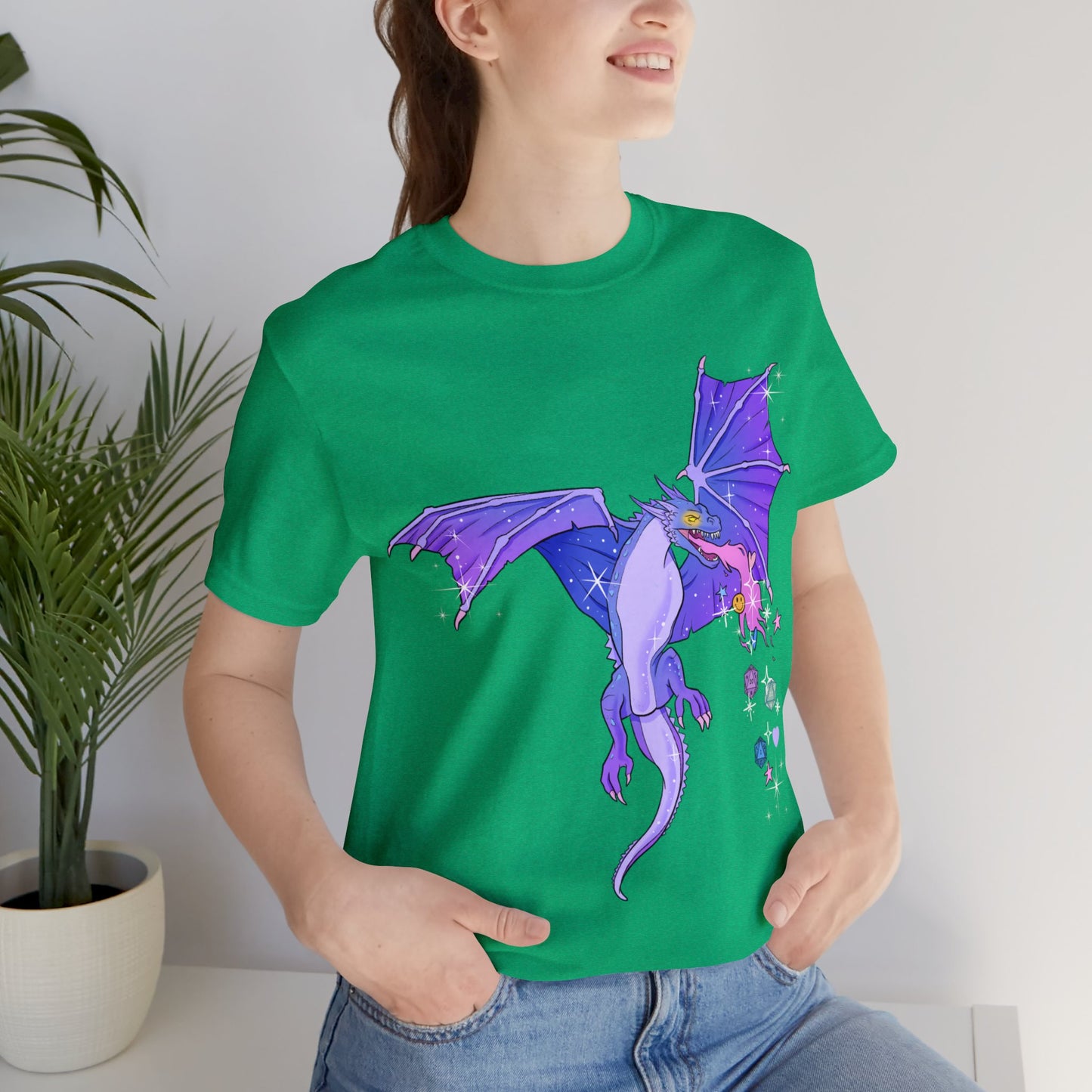 Purple Dragon Short Sleeve Tee