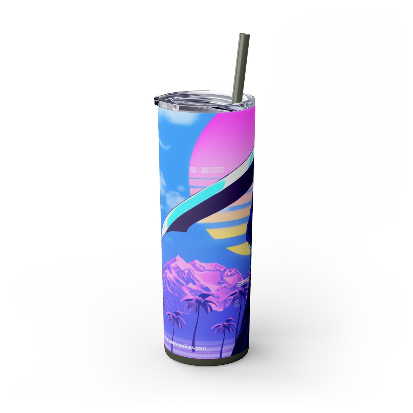 Ichigo Skinny Tumbler with Straw, 20oz