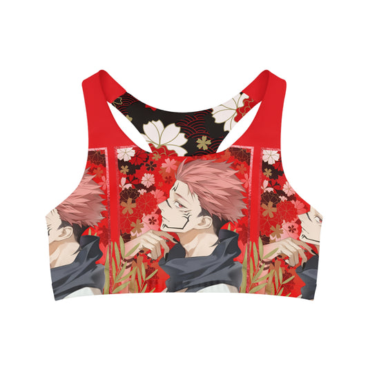 Jujitsu Kaisen - Stop & Smell The Flowers - Women's Seamless Sports Bra