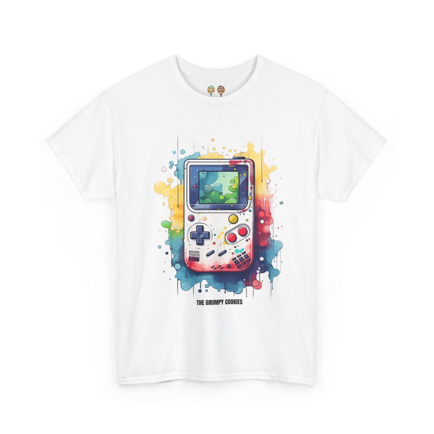 Gameboy- Watercolor Gameboy Unisex Heavy Cotton Tee