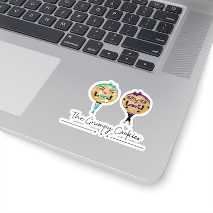 The Grumpy Cookies Kiss-Cut Stickers