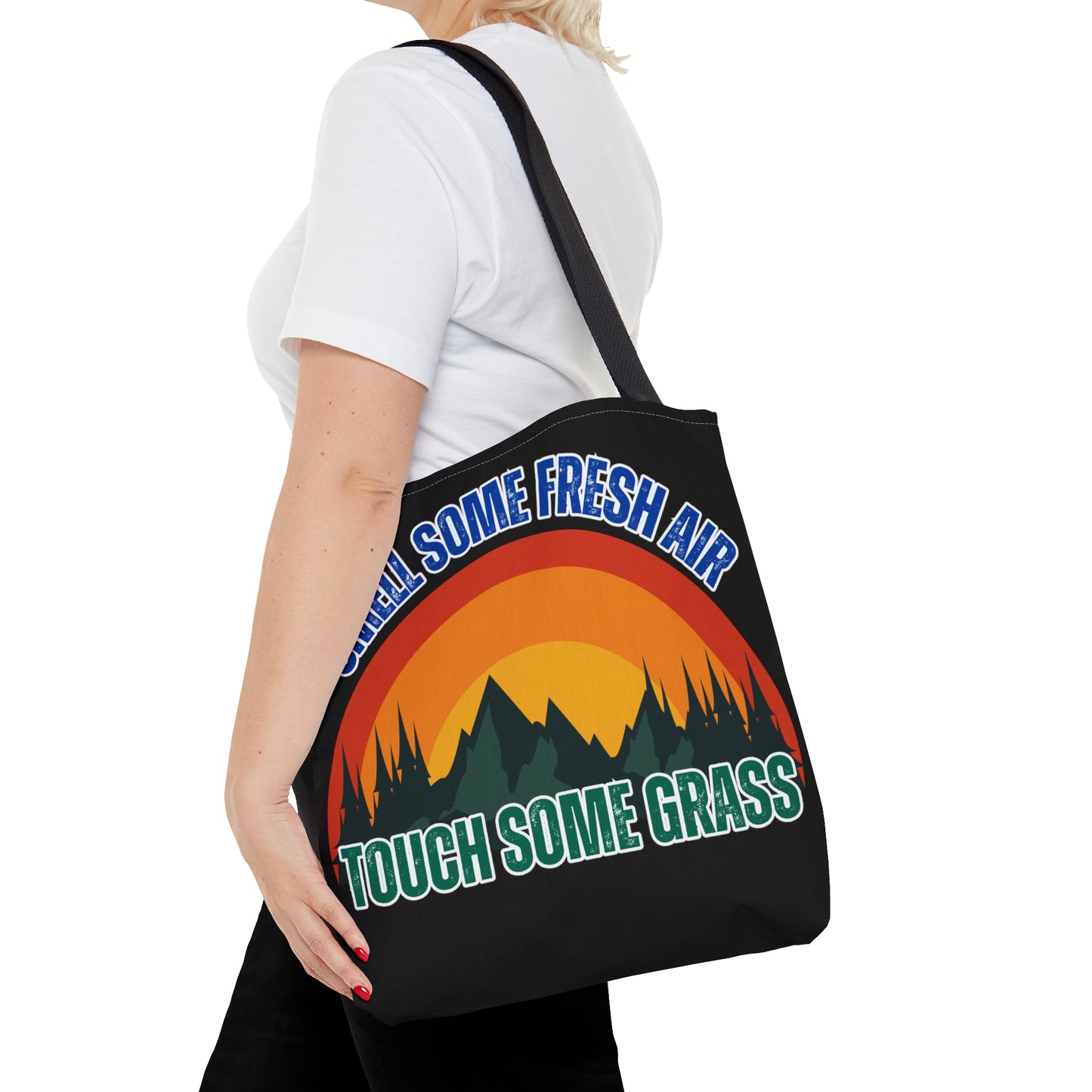 Touch Some Grass Tote Bag