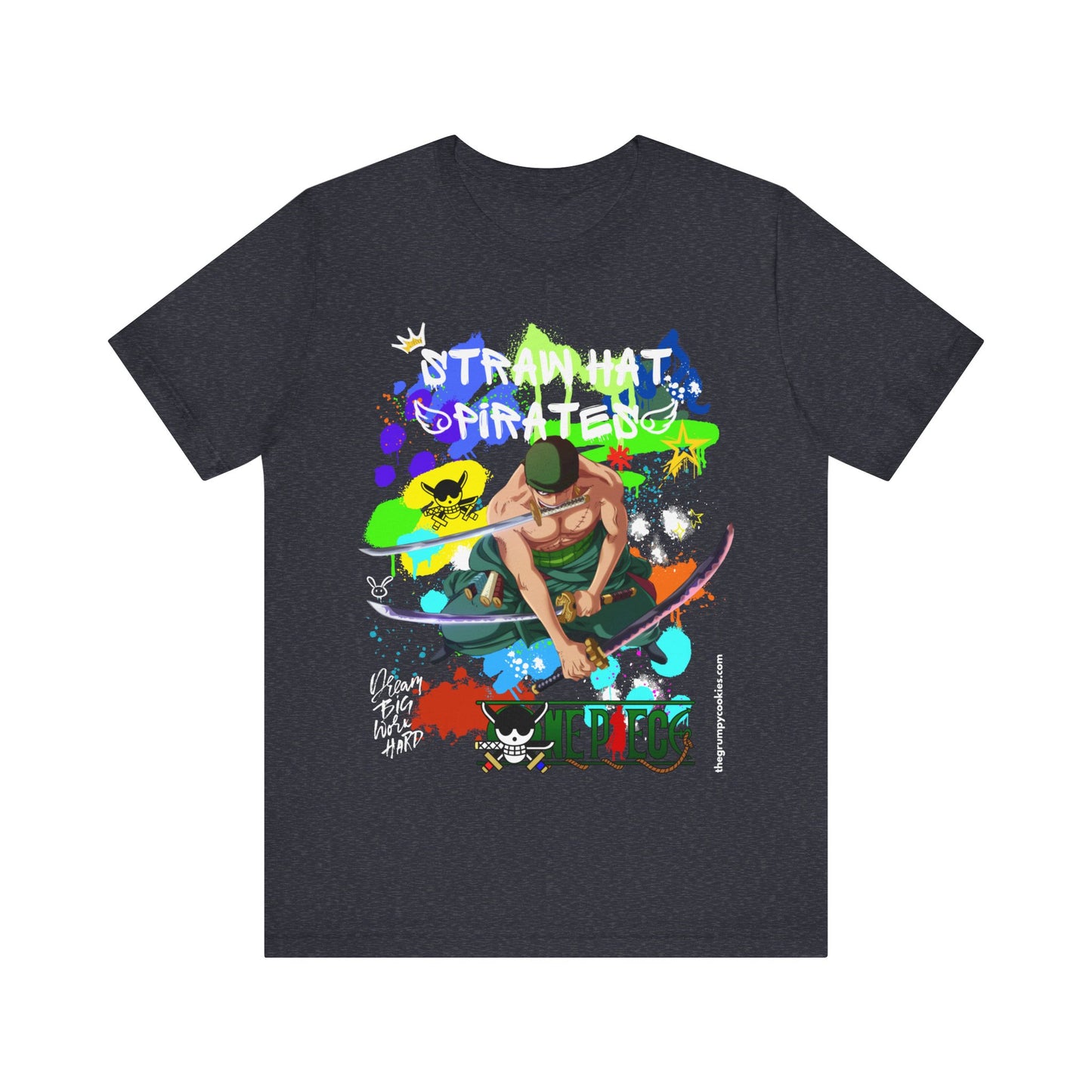 Graffiti Zoro Unisex Jersey Short Sleeve Tee