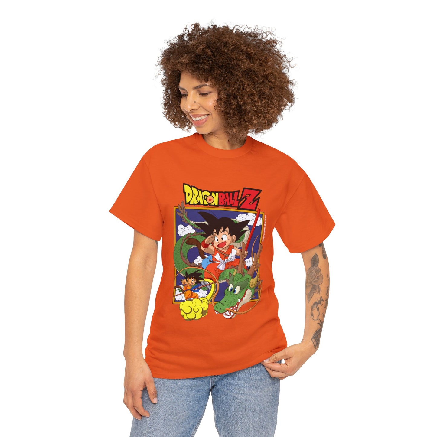 Old School DBZ Unisex Heavy Cotton Tee