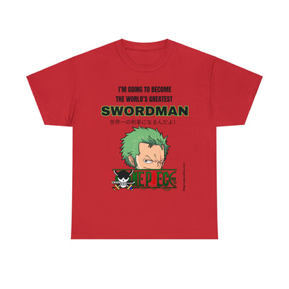 World's Greatest Swordsman Unisex Heavy Cotton Tee