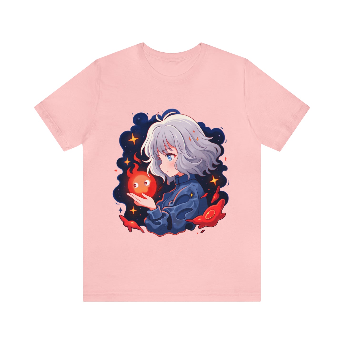 Howl's Moving Castle Jersey Short Sleeve Tee