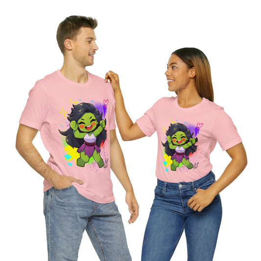 She Hulk Jersey Short Sleeve Tee