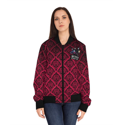 Port Mafia Women's Bomber Jacket (AOP)