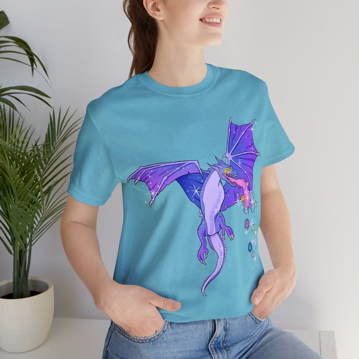 Purple Dragon Short Sleeve Tee