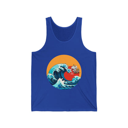 One Piece - Riding the Wave Jersey Tank
