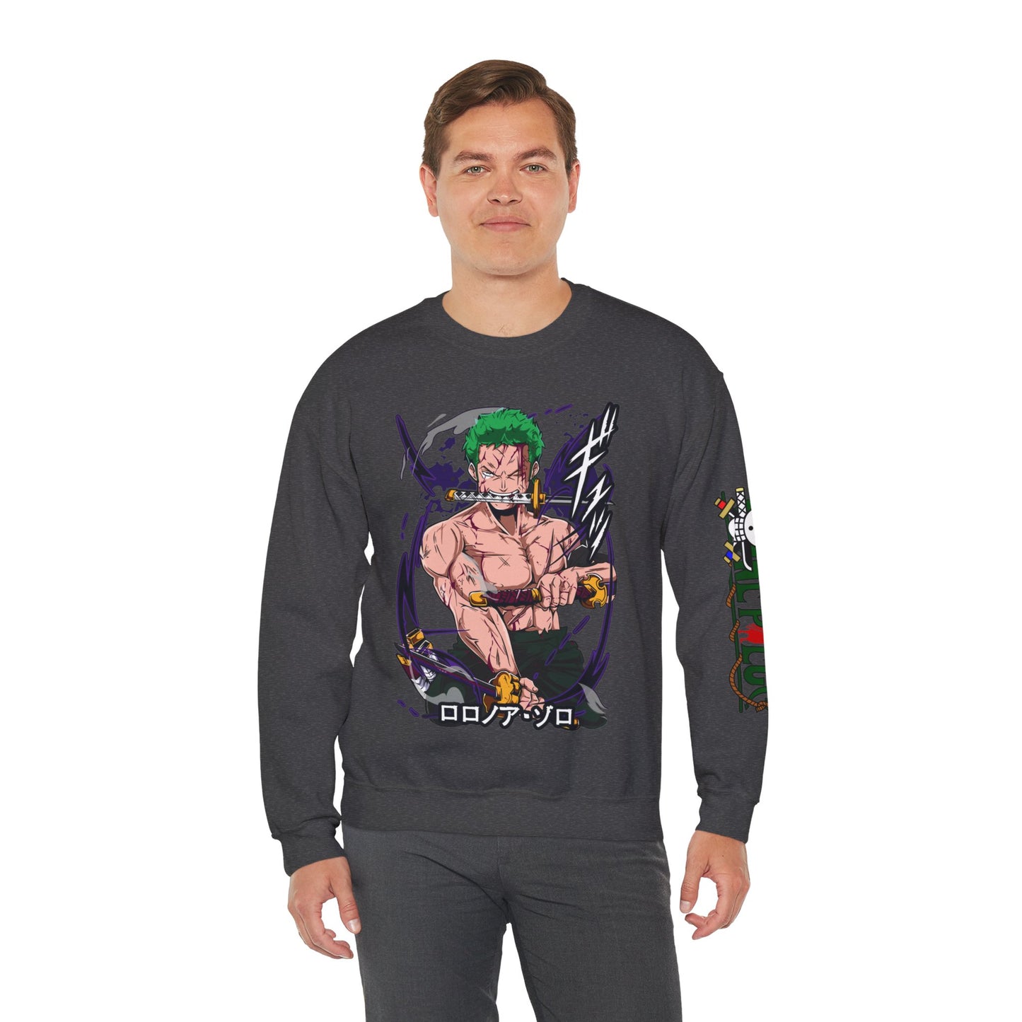 Zoro Unisex Heavy Blend™ Crewneck Sweatshirt