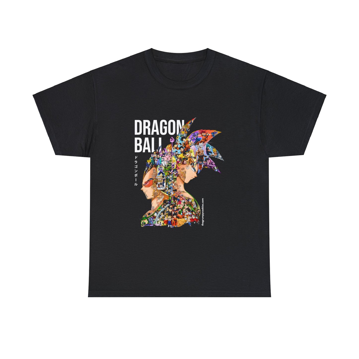 Dragon Ball Z Vegeta & Goku Unisex Heavy Cotton Tee