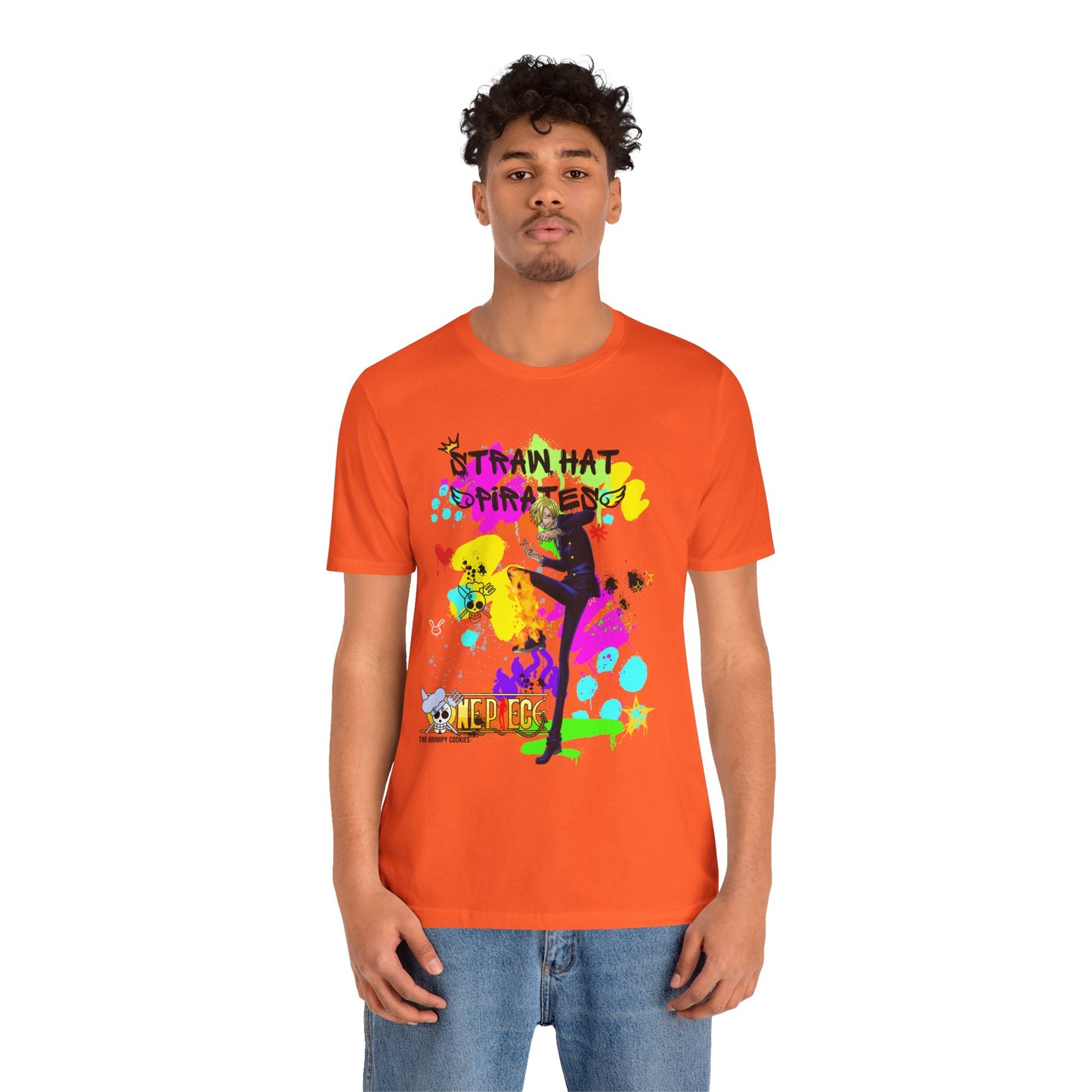 One Piece - Graffiti Sanji Unisex Jersey Short Sleeve Tee