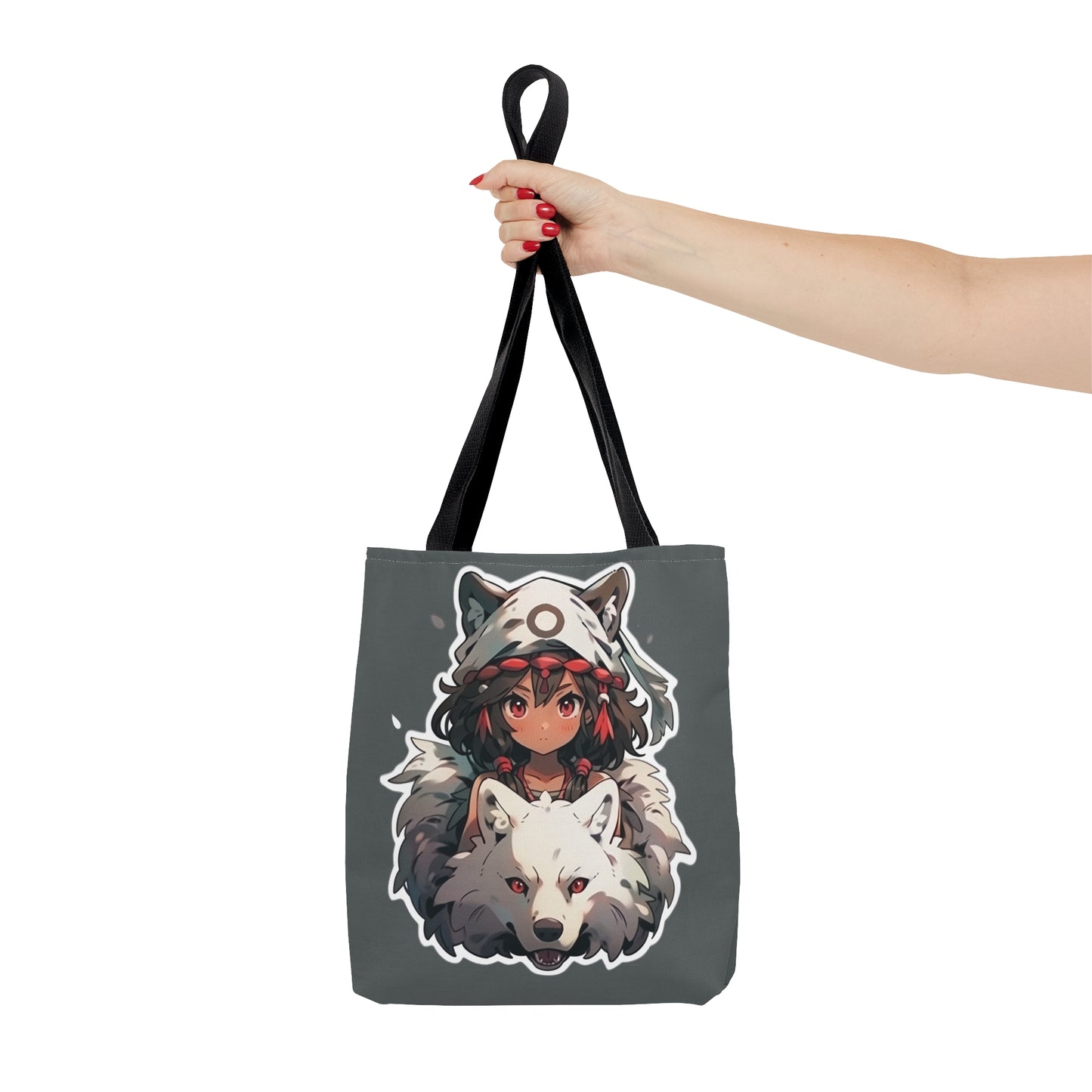 Princess Mononoke Grey Tote Bag