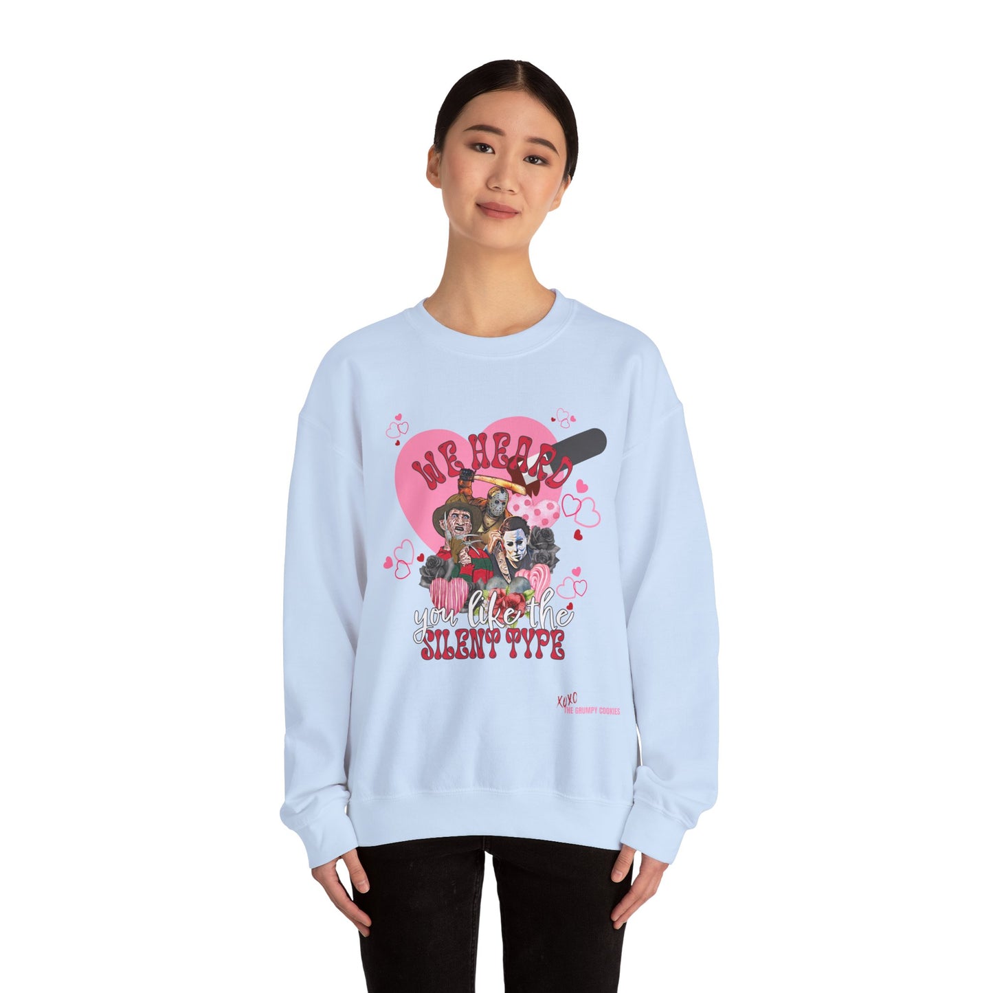 The Terror Team - Silent Type Unisex Heavy Blend™ Crewneck Sweatshirt