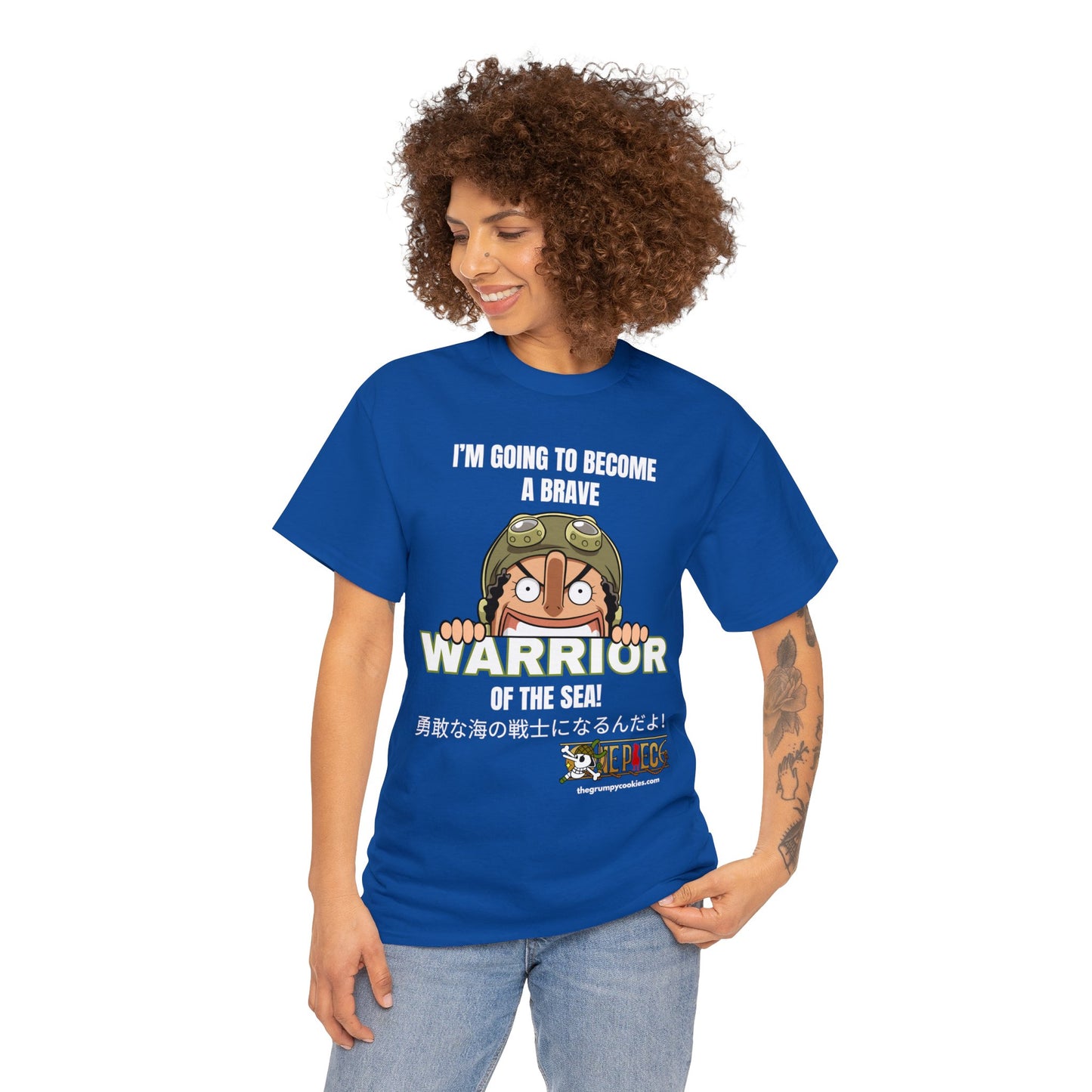 Brave Warrior of the Sea Unisex Heavy Cotton Tee