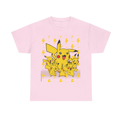 Pika Pika Pika Unisex Heavy Cotton Tee