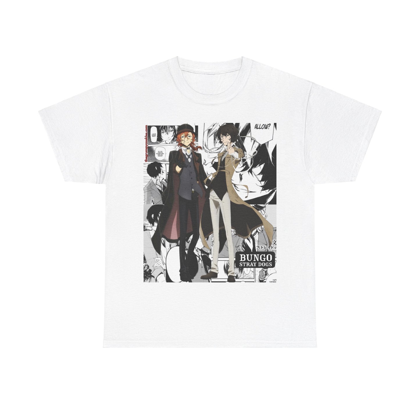 Chuuya and Dazai Unisex Heavy Cotton Tee