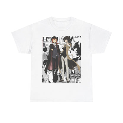 Chuuya and Dazai Unisex Heavy Cotton Tee