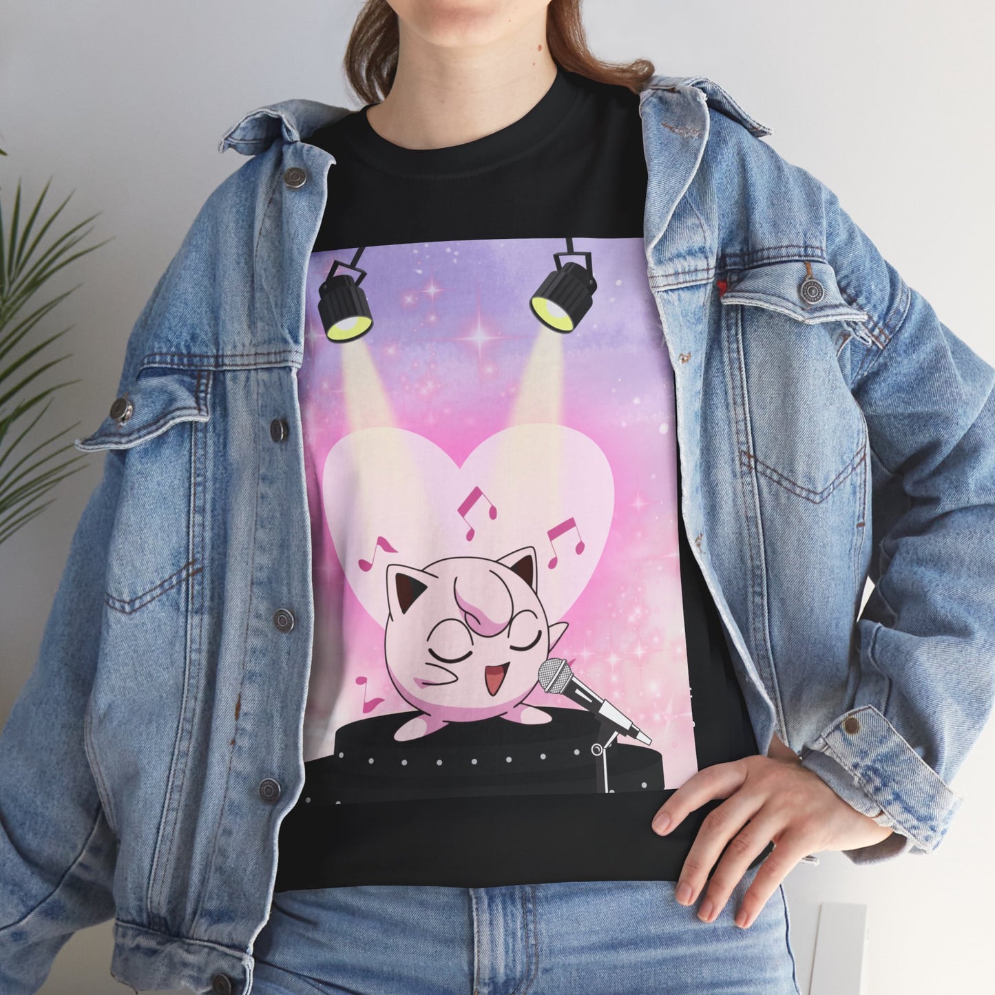 Jiggly On Stage Unisex Heavy Cotton Tee