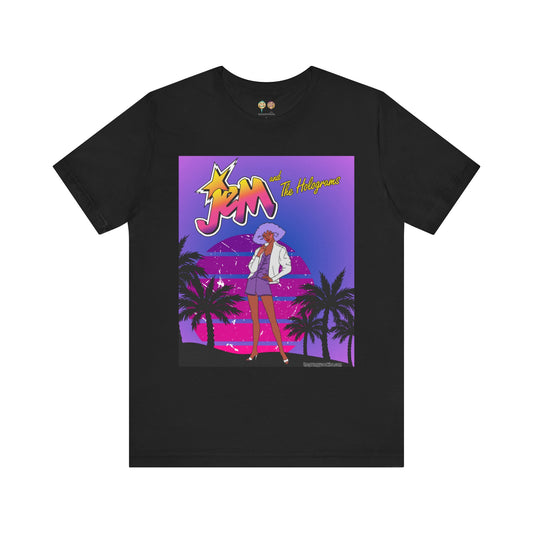 Jem - Shana in the Sunset Unisex Jersey Short Sleeve Tee