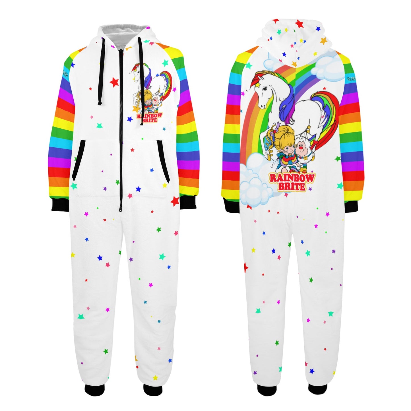 Rainbow Brite - Rainbow Brite & Friends Unisex Adult Onesie