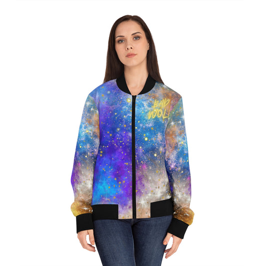 Bad Wolf Women's Bomber Jacket (AOP)