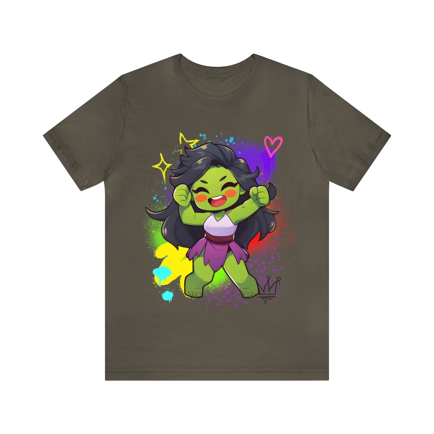 She Hulk Jersey Short Sleeve Tee