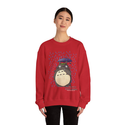 Totoro in the Rain Unisex Heavy Blend™ Crewneck Sweatshirt