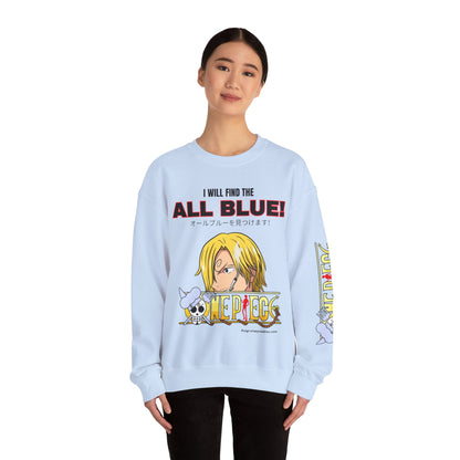 Find the All Blue Unisex Heavy Blend™ Crewneck Sweatshirt